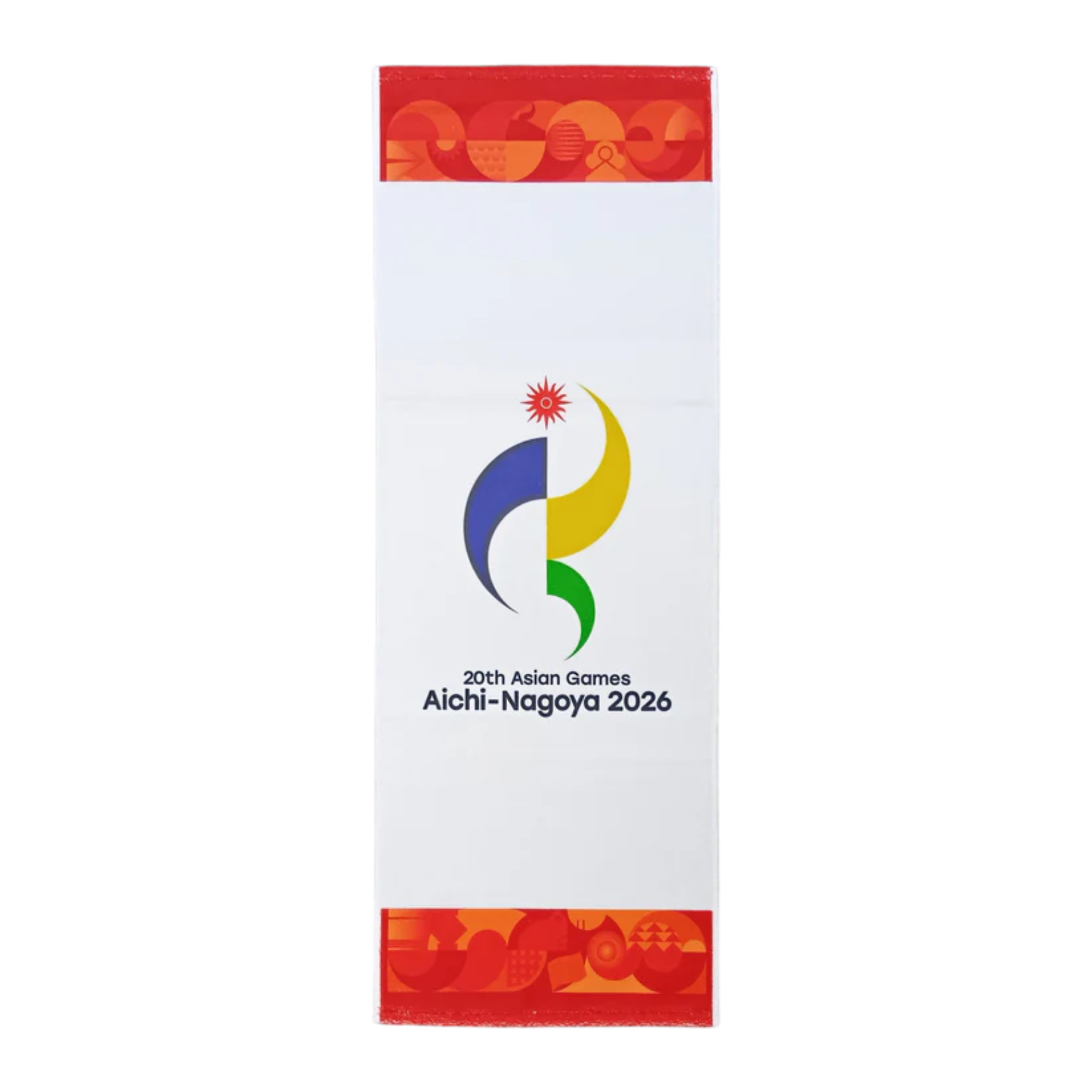20th Asian Games Face Towel With Emblem