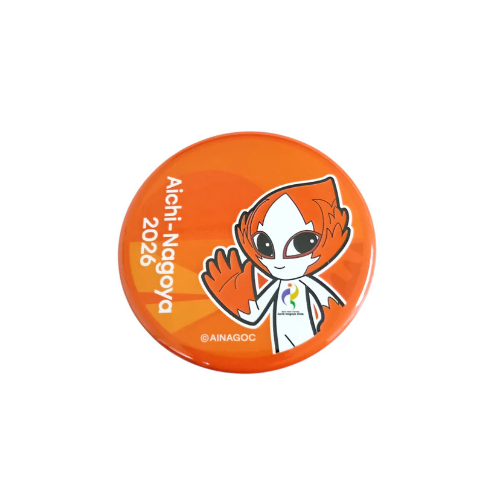 20th Asian Games Can Badge With Mascot