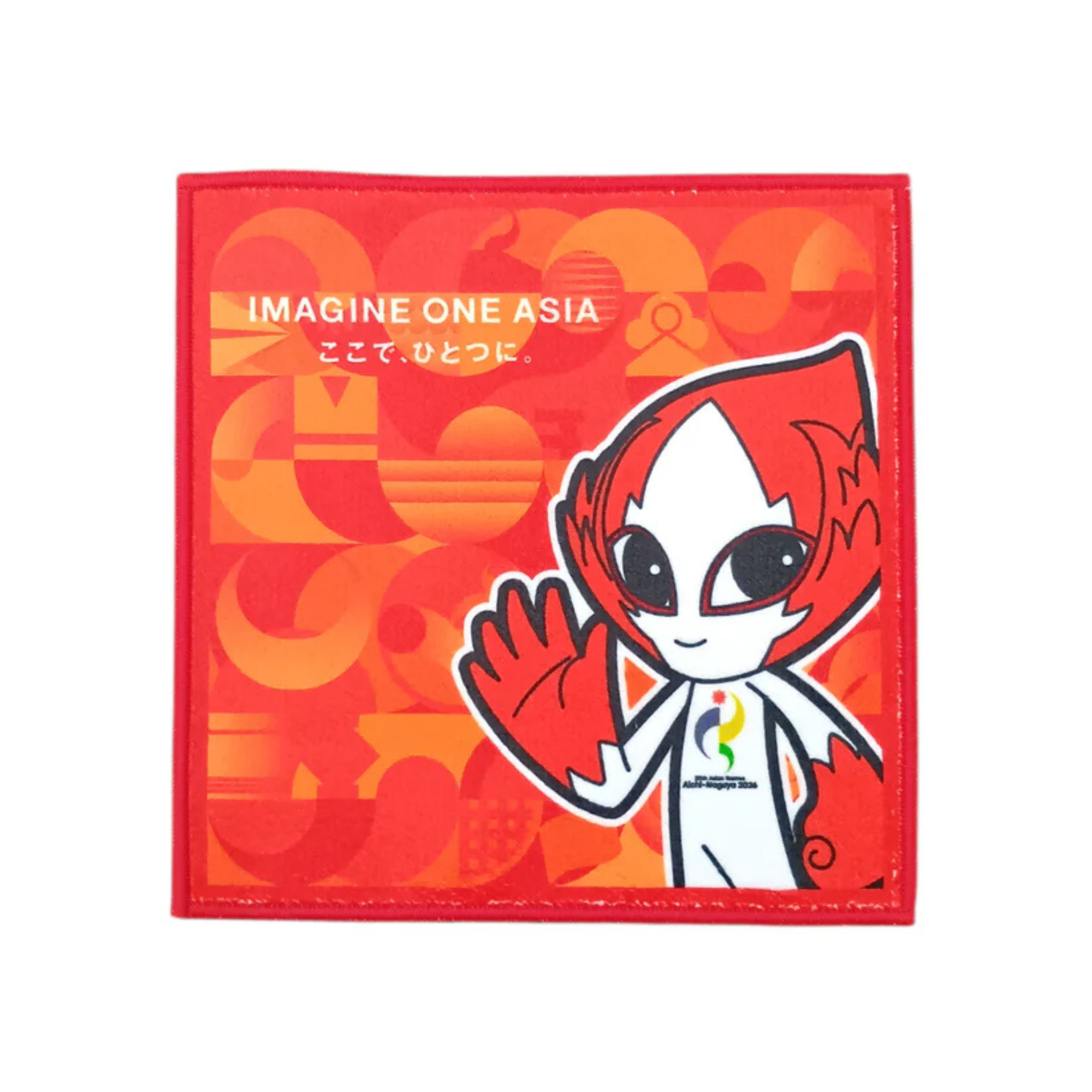 20th Asian Games Hand Towel With Mascot