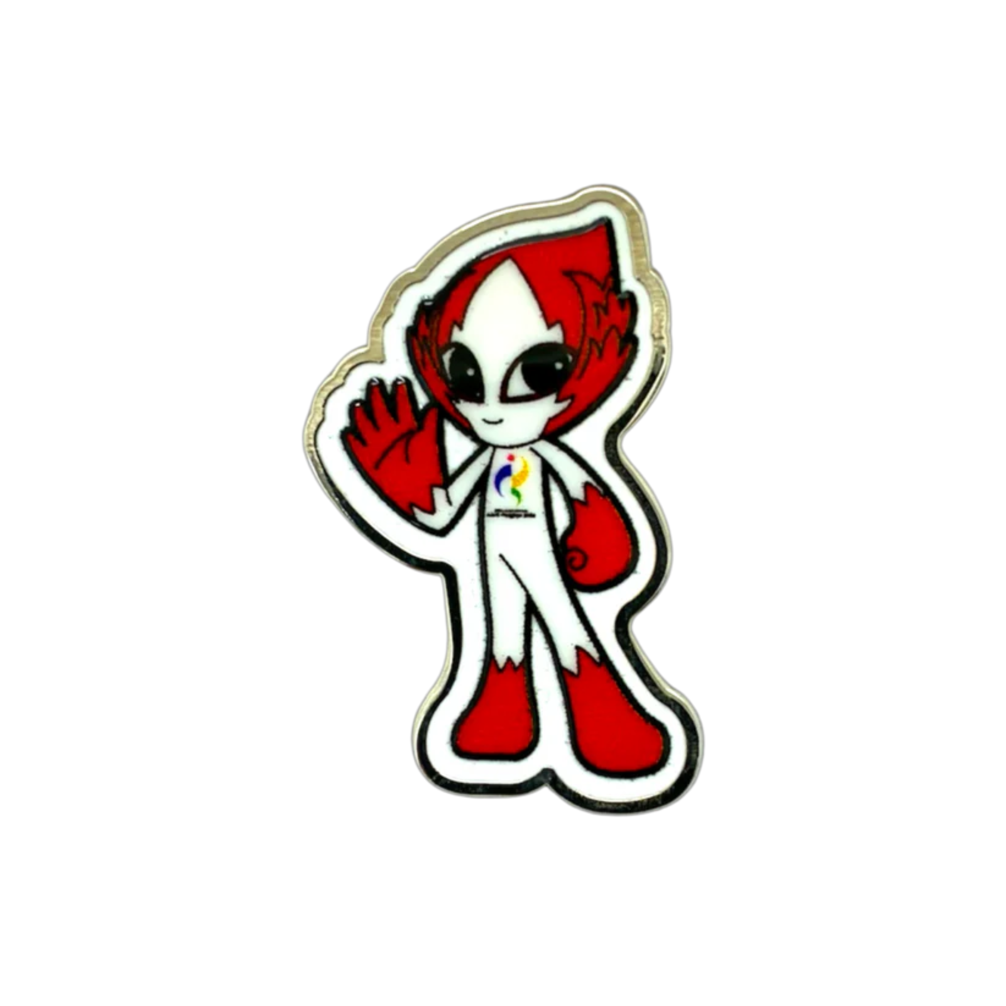 20th Asian Games Pin Badge of Mascot